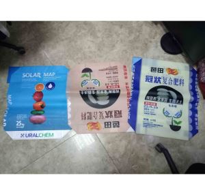 Mae PP wehyddu sachau Turmeric powdr bagiau